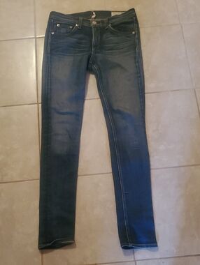 rag & bone Dark Blue Skinny Jeans